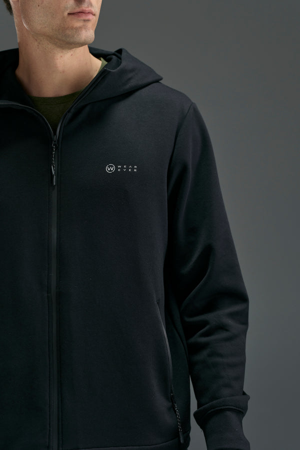 WearEver Altitude Hoody in black, additional view