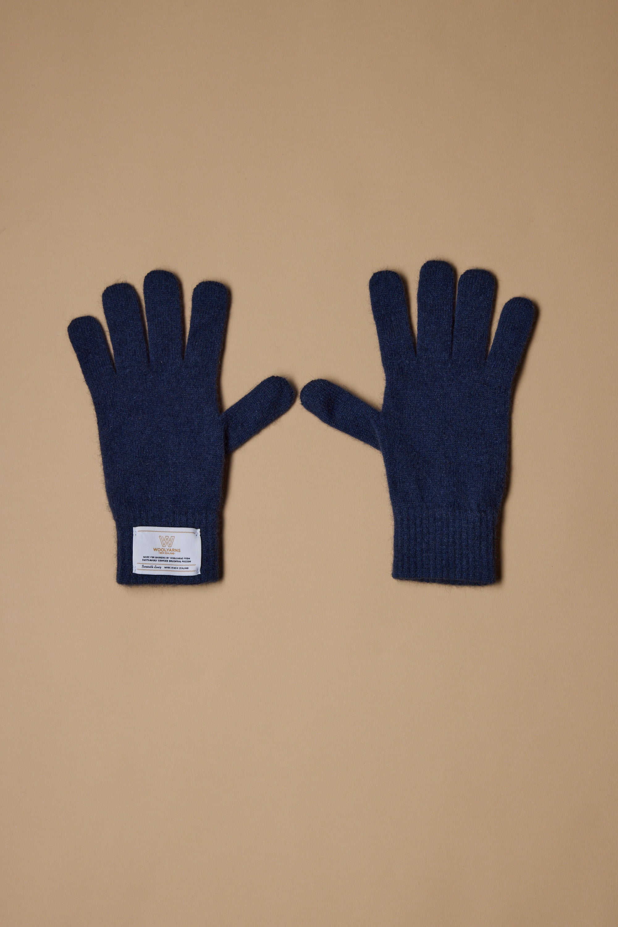Shop NZ Made Perino Gloves (BLUE) | Woolyarns Perino – Barkers
