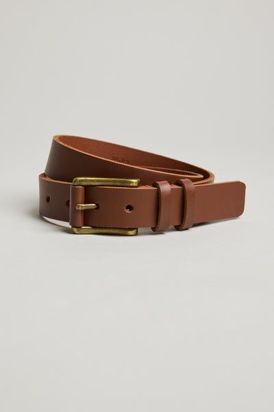 Barkers Scotia Roller Buckle Belt in tan