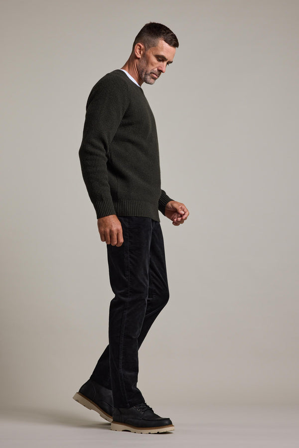 Barkers Langford 5-Pkt Cord Pants in black, straight fit, alternate view