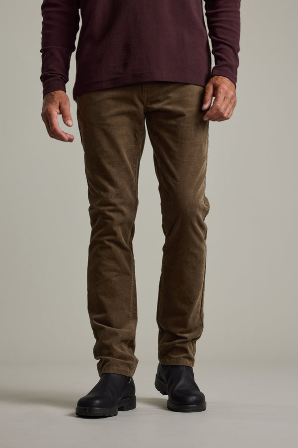 Barkers Langford 5-Pkt Cord Pants in taupe, straight fit, additional view