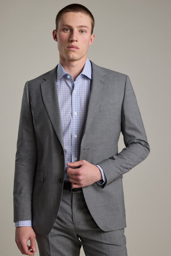 Barkers Henderson Houndstooth Suit Jacket in grey, additional view