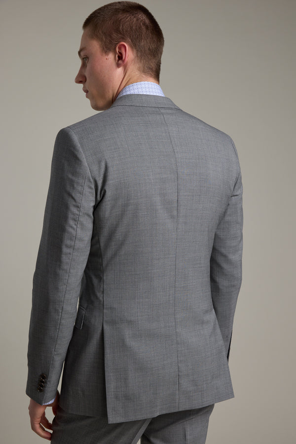 Barkers Henderson Houndstooth Suit Jacket in grey, additional view