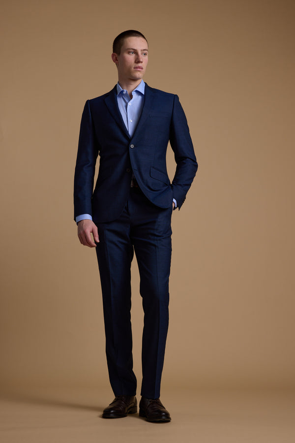 Wilkin Texture Suit Trouser