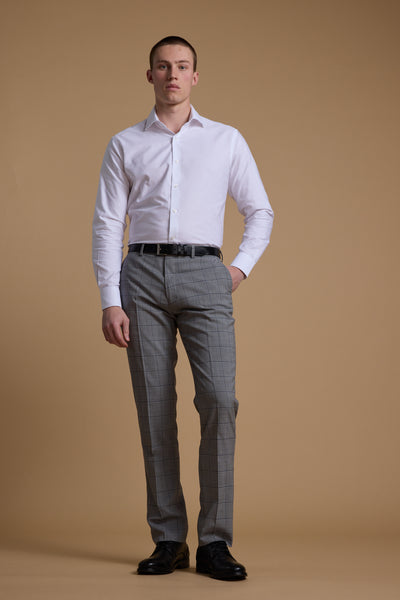 Alfred Check Suit Trouser