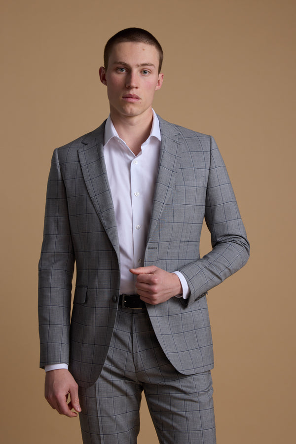 Alfred Check Suit Jacket