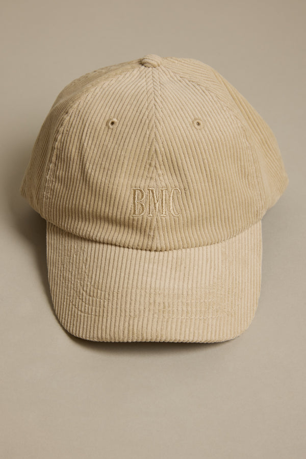 Barkers Beau Corduroy Cap in stone, alternate view