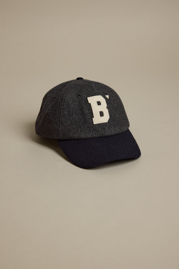 Barkers Darcy Woollen Cap in charcoal, wool