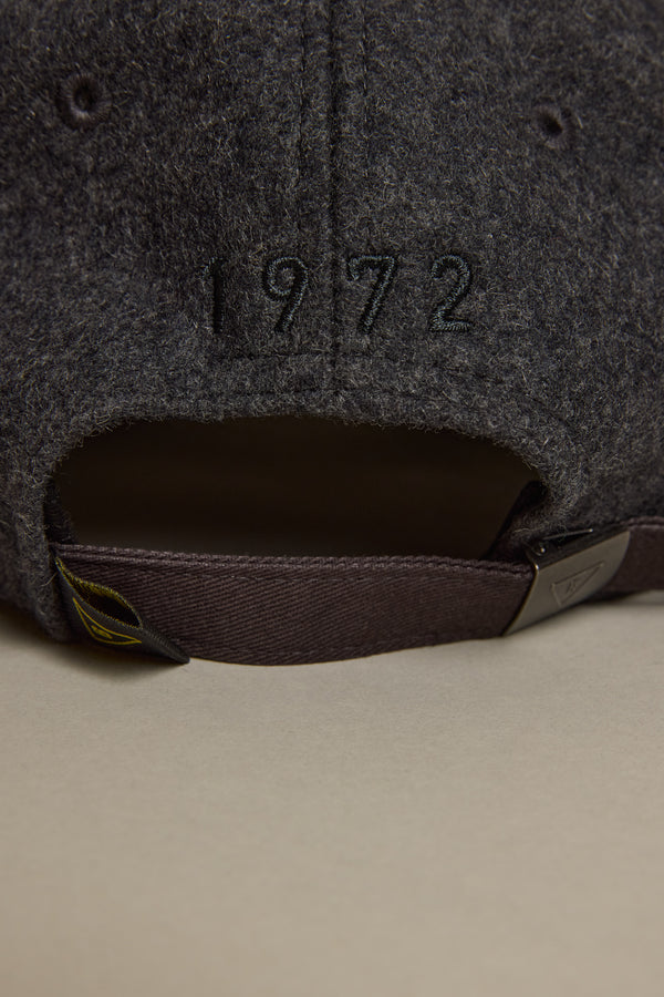 Barkers Darcy Woollen Cap in charcoal, wool, additional view