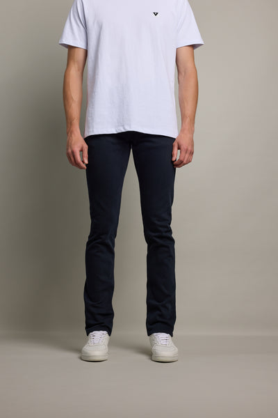 Barkers Rambler Slim Coloured Jean in navy