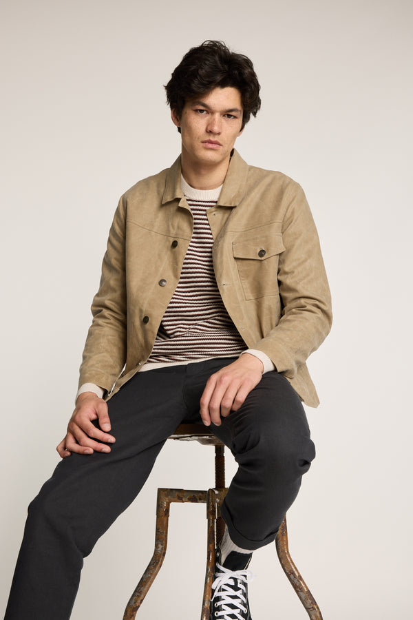 Barkers Mason Cotton Stripe Crew, additional view