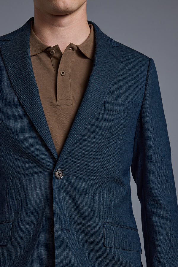 Barkers Filey Texture Blazer in blue, additional view