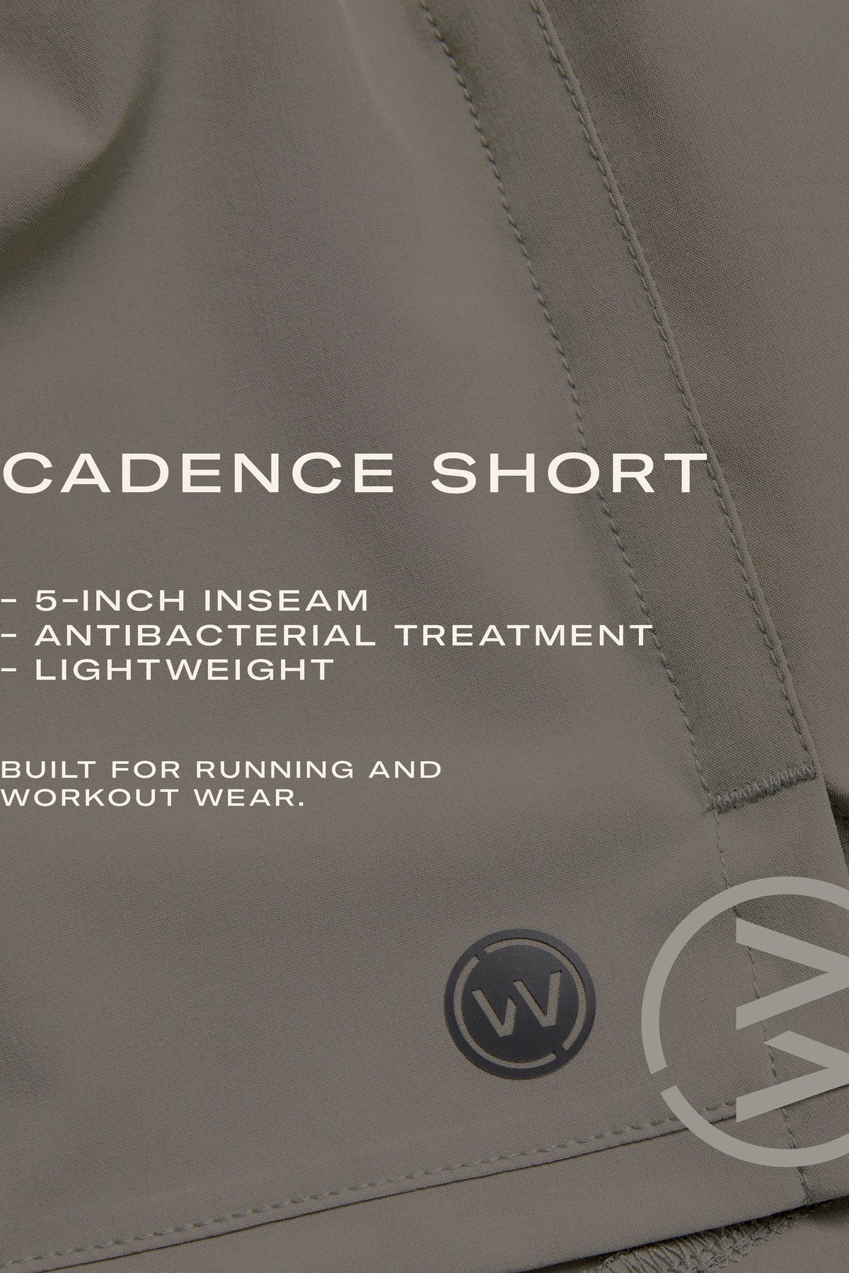 WearEver Cadence Short in green, alternate view