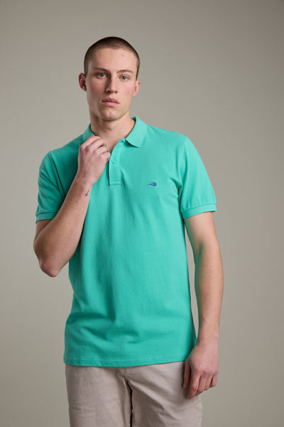 Barkers Regent Pique Polo in spearmint, regular fit
