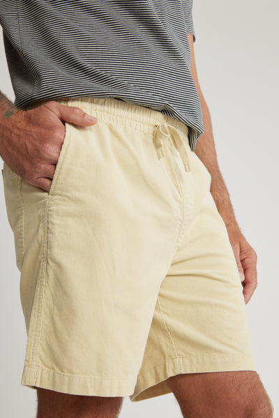 Barkers Whitehall Cord Short in butter, cotton