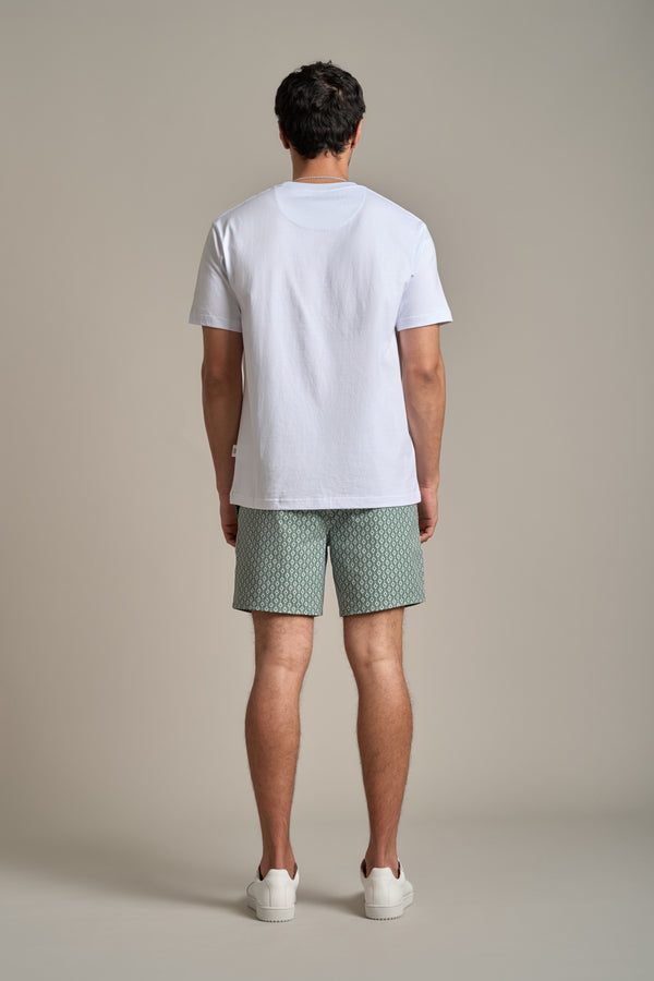 Barkers Triden Print Volley in green, additional view
