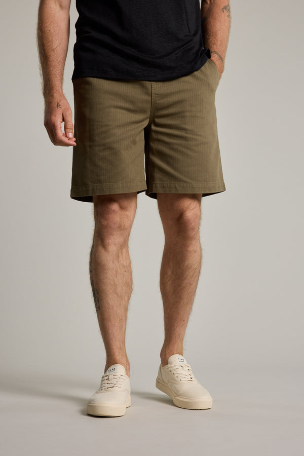 Barkers Hampton Weekend Short in khaki, additional view