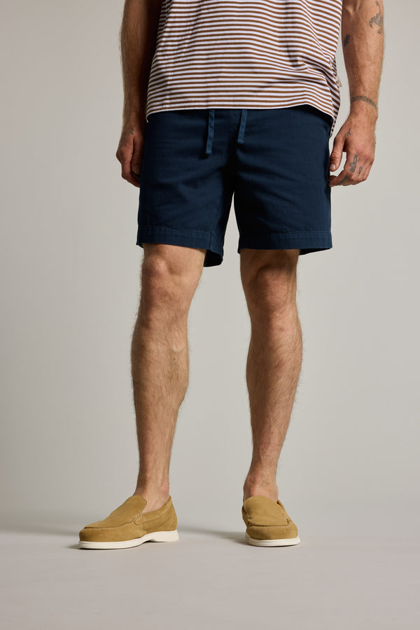 Barkers Harley GD Weekend Short in dark blue, relaxed fit, alternate view
