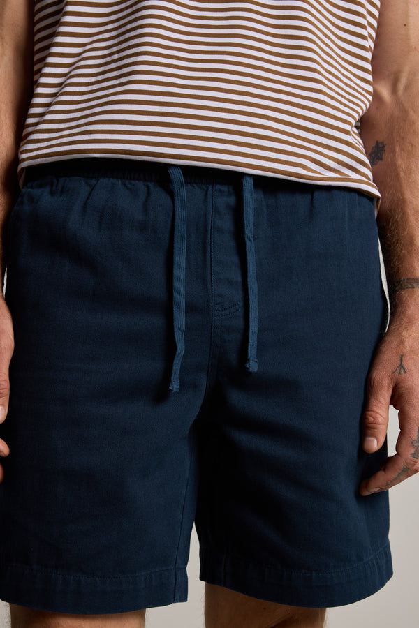 Barkers Harley GD Weekend Short in dark blue, relaxed fit, additional view