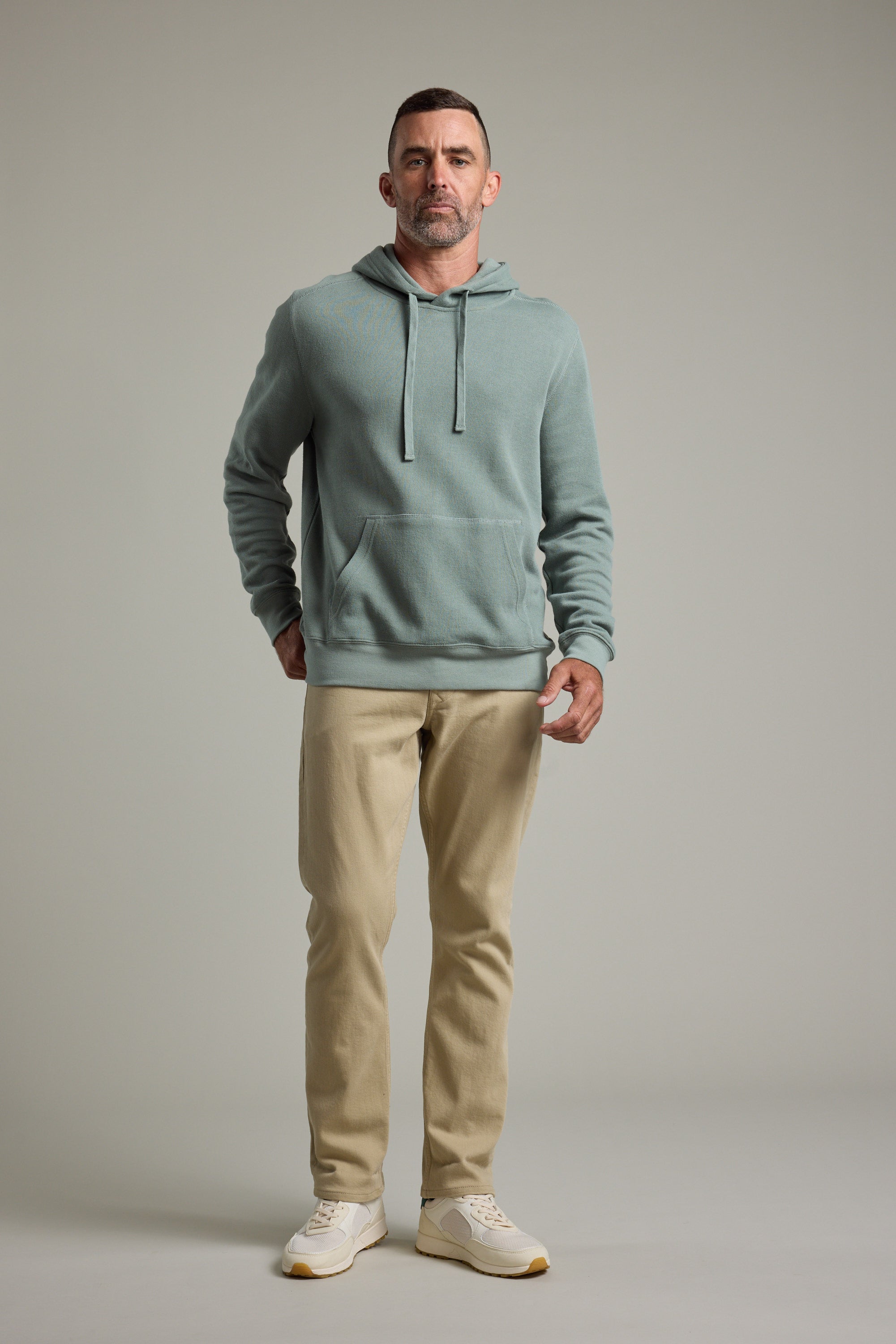 Barkers Inlet Hoody in sage