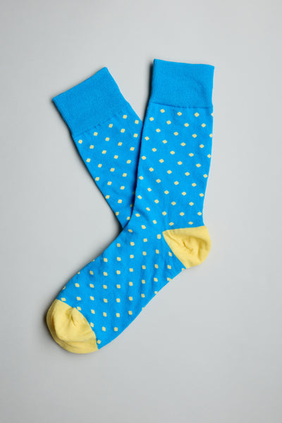 Barkers Konik Dot Sock in blue