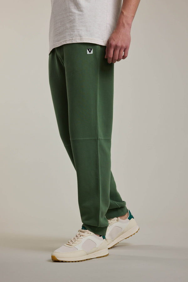 Barkers Newton GD Track Pant in bottle green, alternate view
