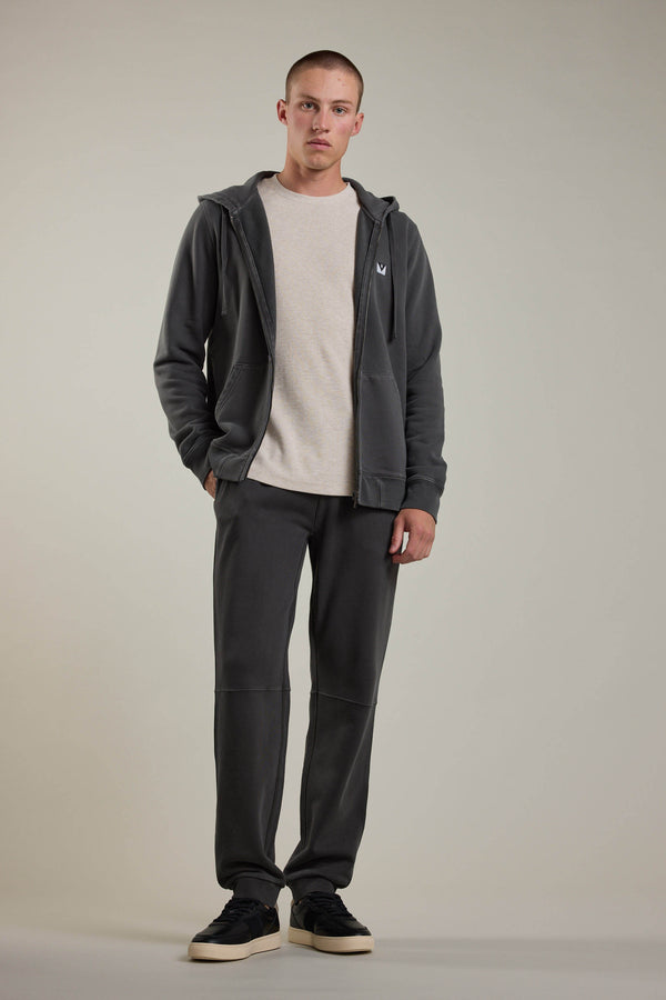 Barkers Newton GD Zip Hoody in vintage black, alternate view