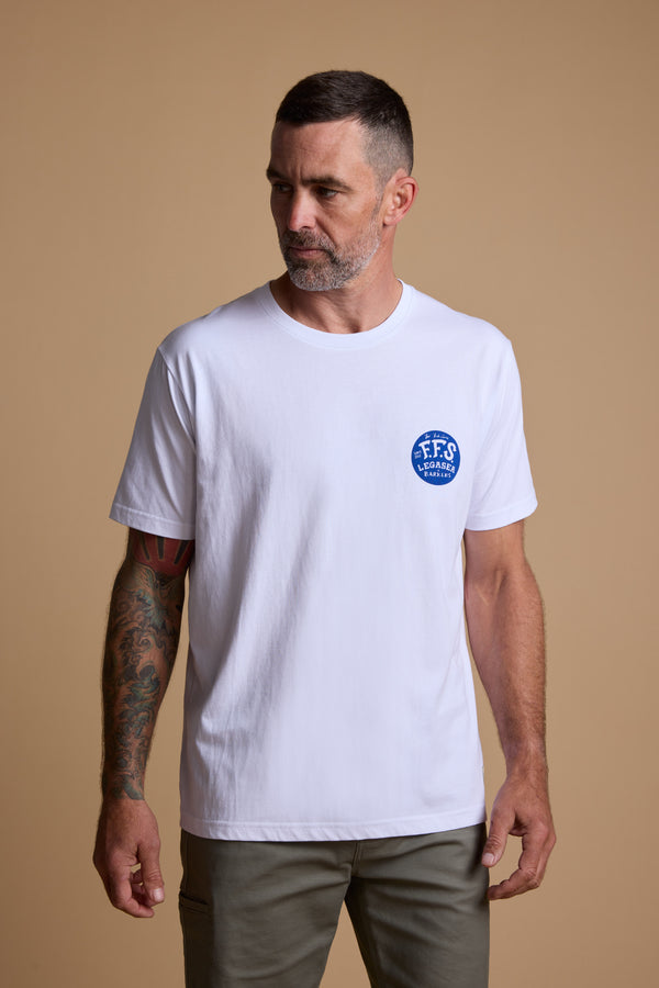 Legasea Marlin Print in white, regular fit, alternate view