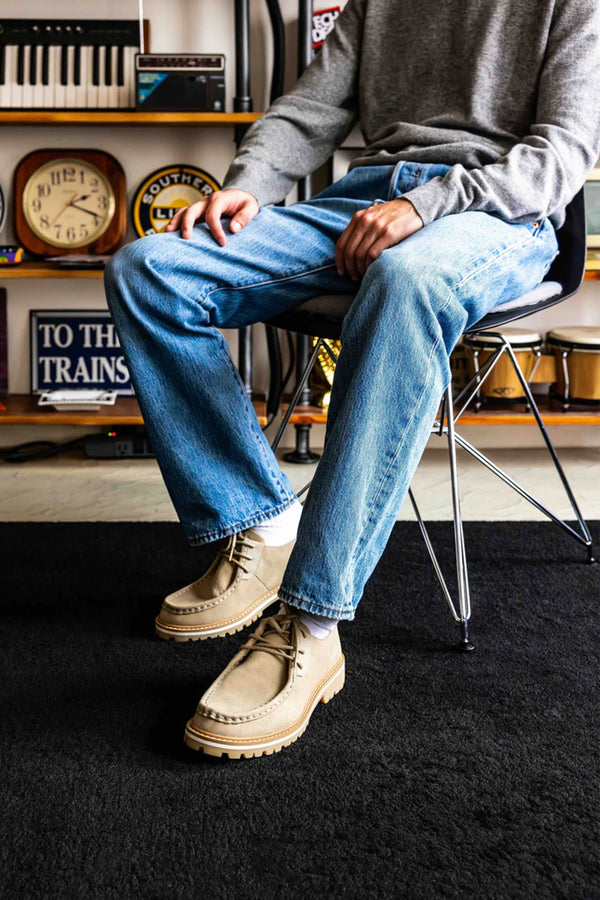 CLAE Morrison in camel, additional view