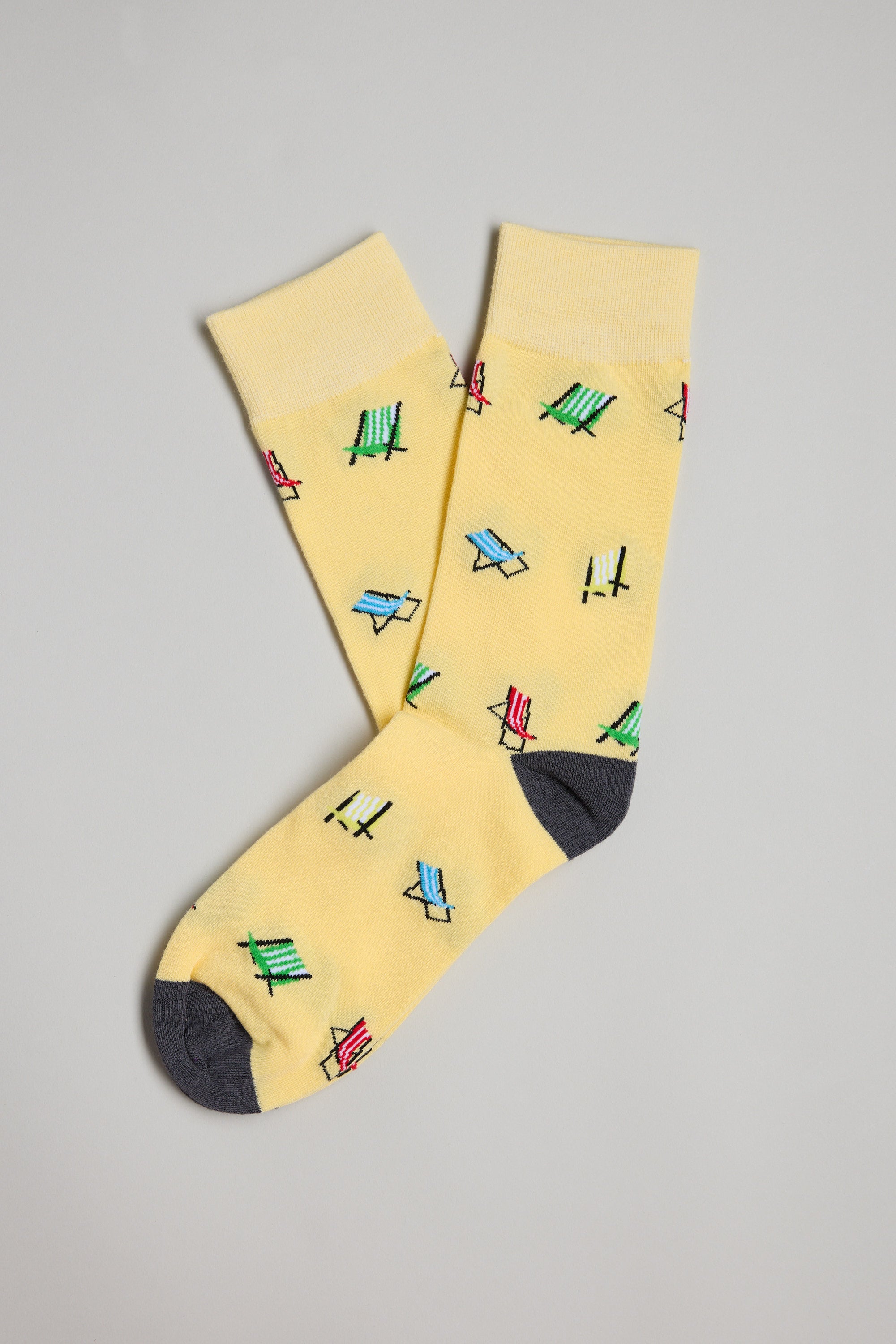 Barkers Deck Chair Sock in cream