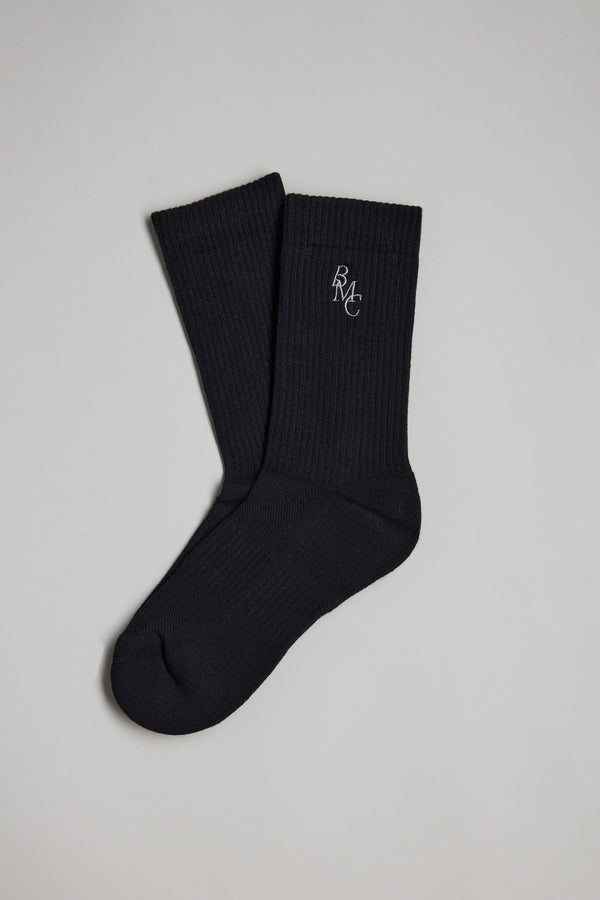Barkers BMC Ribbed Sock in black