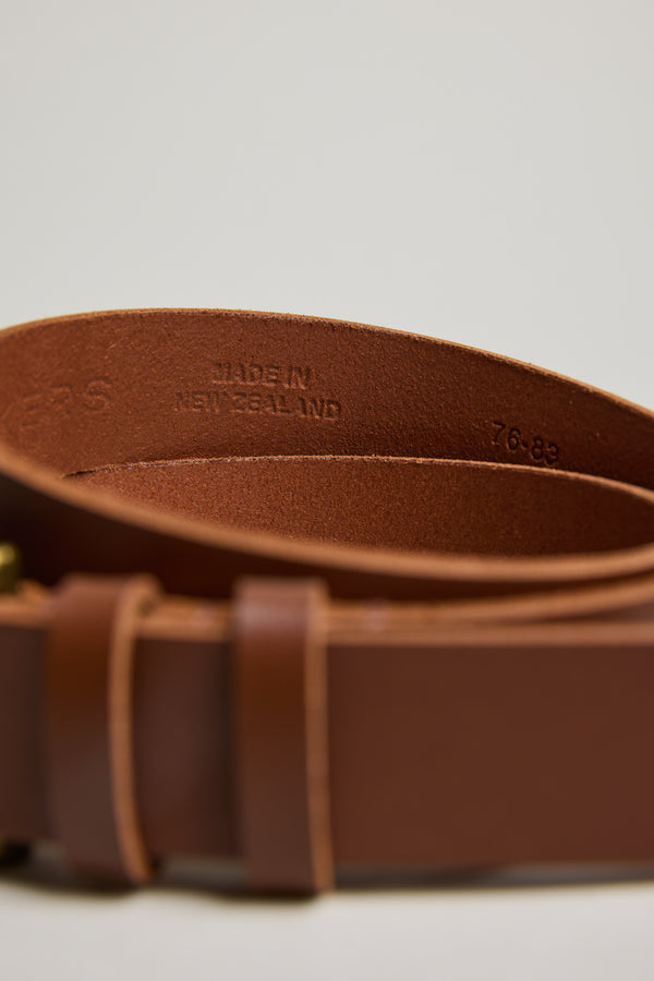 Barkers Scotia Roller Buckle Belt in tan, additional view