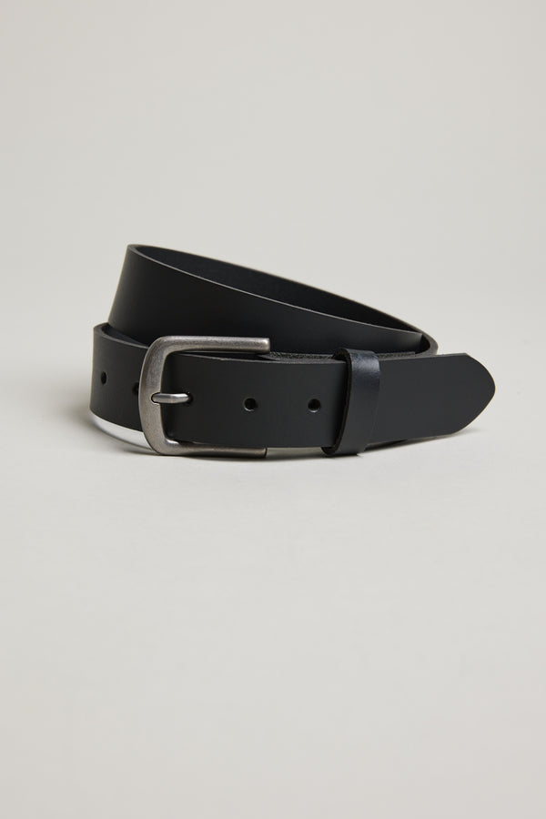 Barkers Acre Leather Belt in black