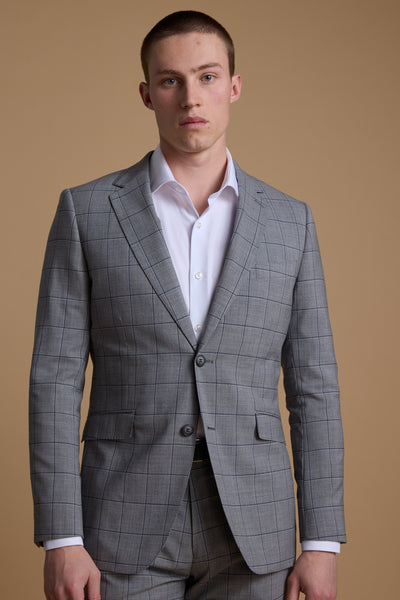 Alfred Check Suit Jacket