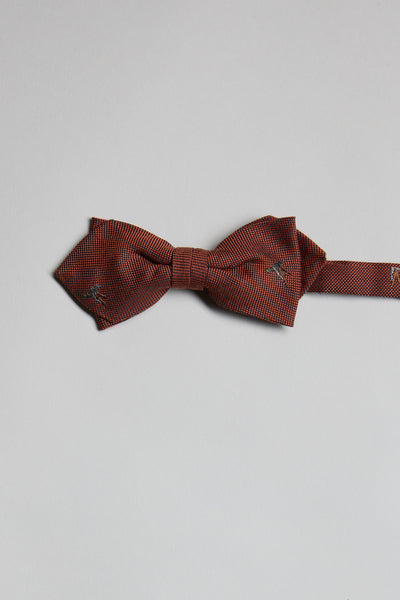 Parisian Pheasant Bow Tie