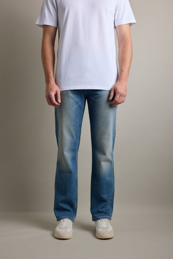 Barkers Drifter Denim Relax Jean in vintage, loose fit