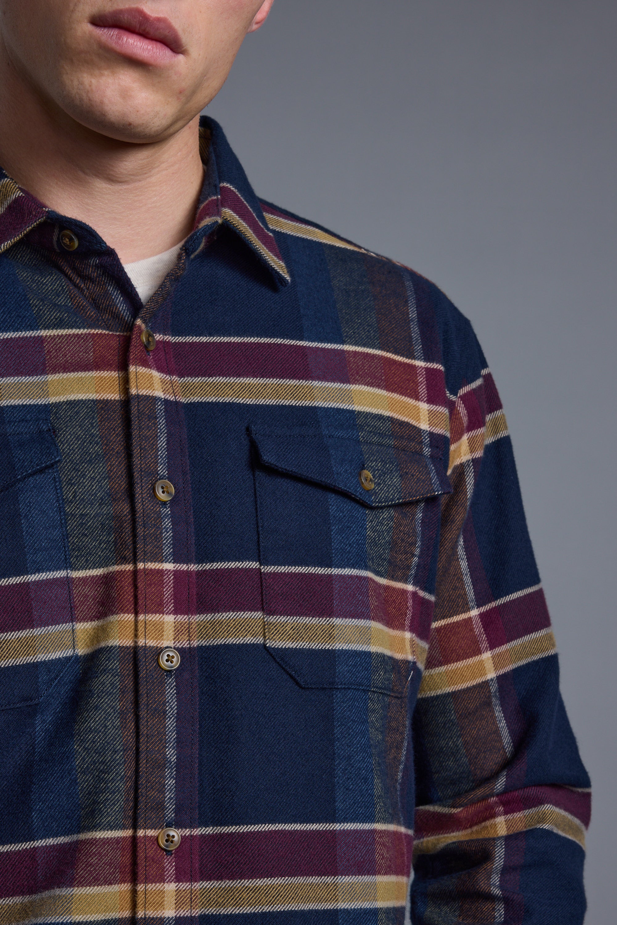Heaton Check Overshirt