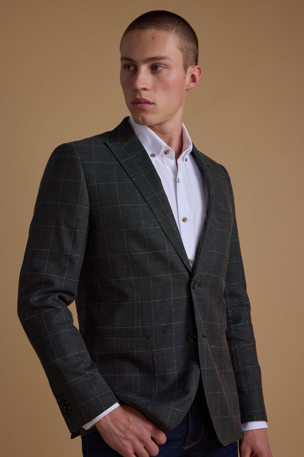 Upton Check Blazer