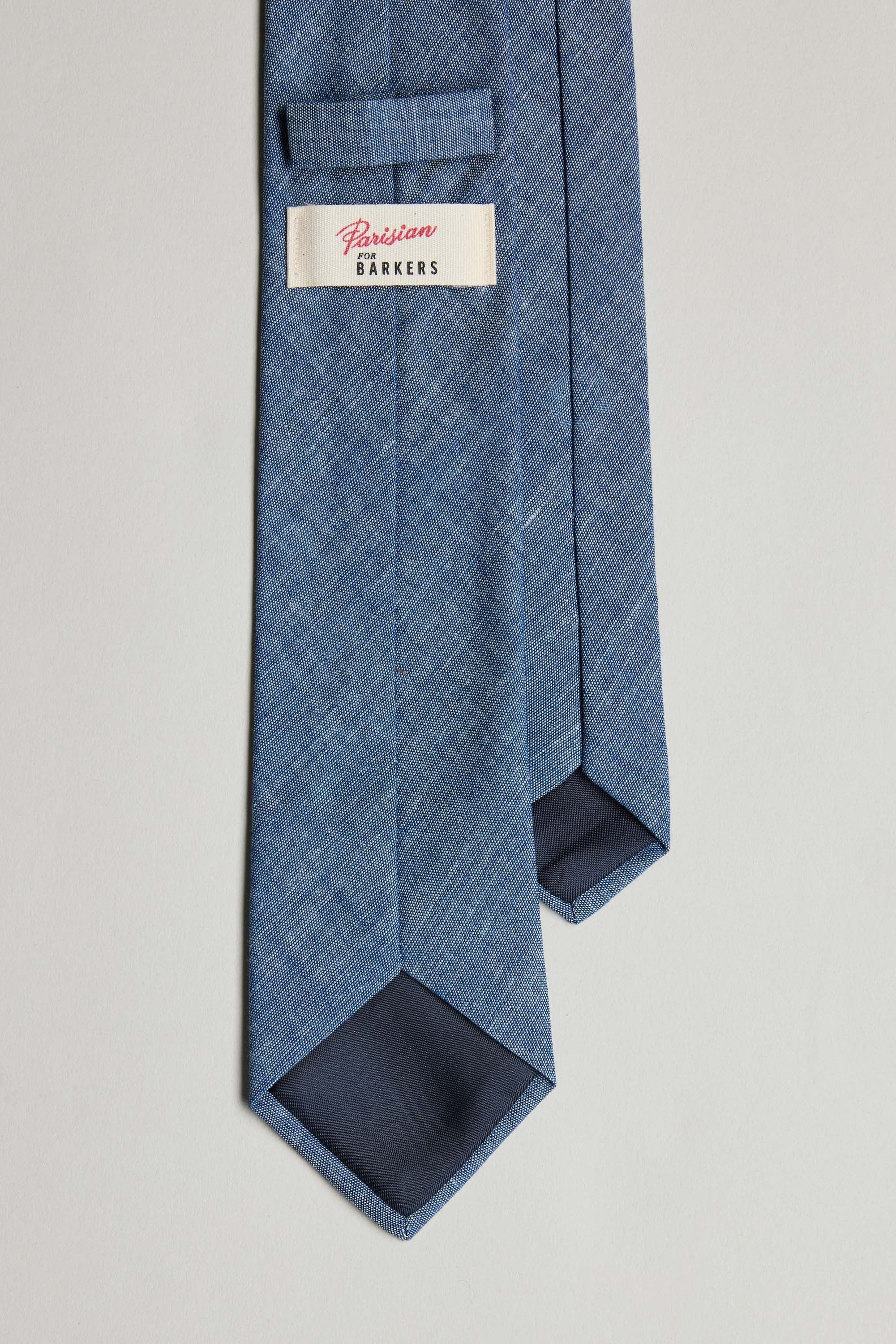 Parisian Denim Tie in denim, alternate view