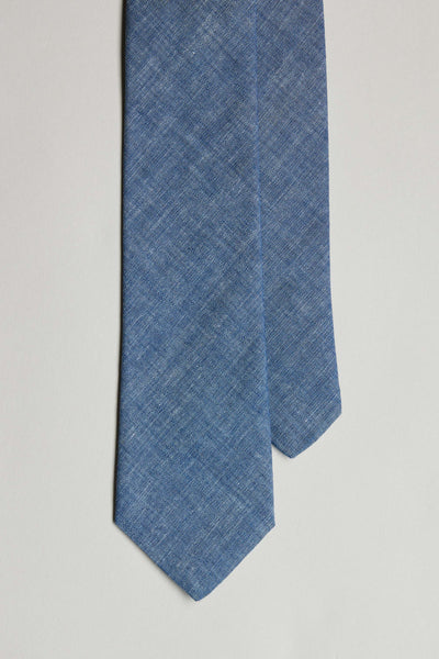 Parisian Denim Tie in denim