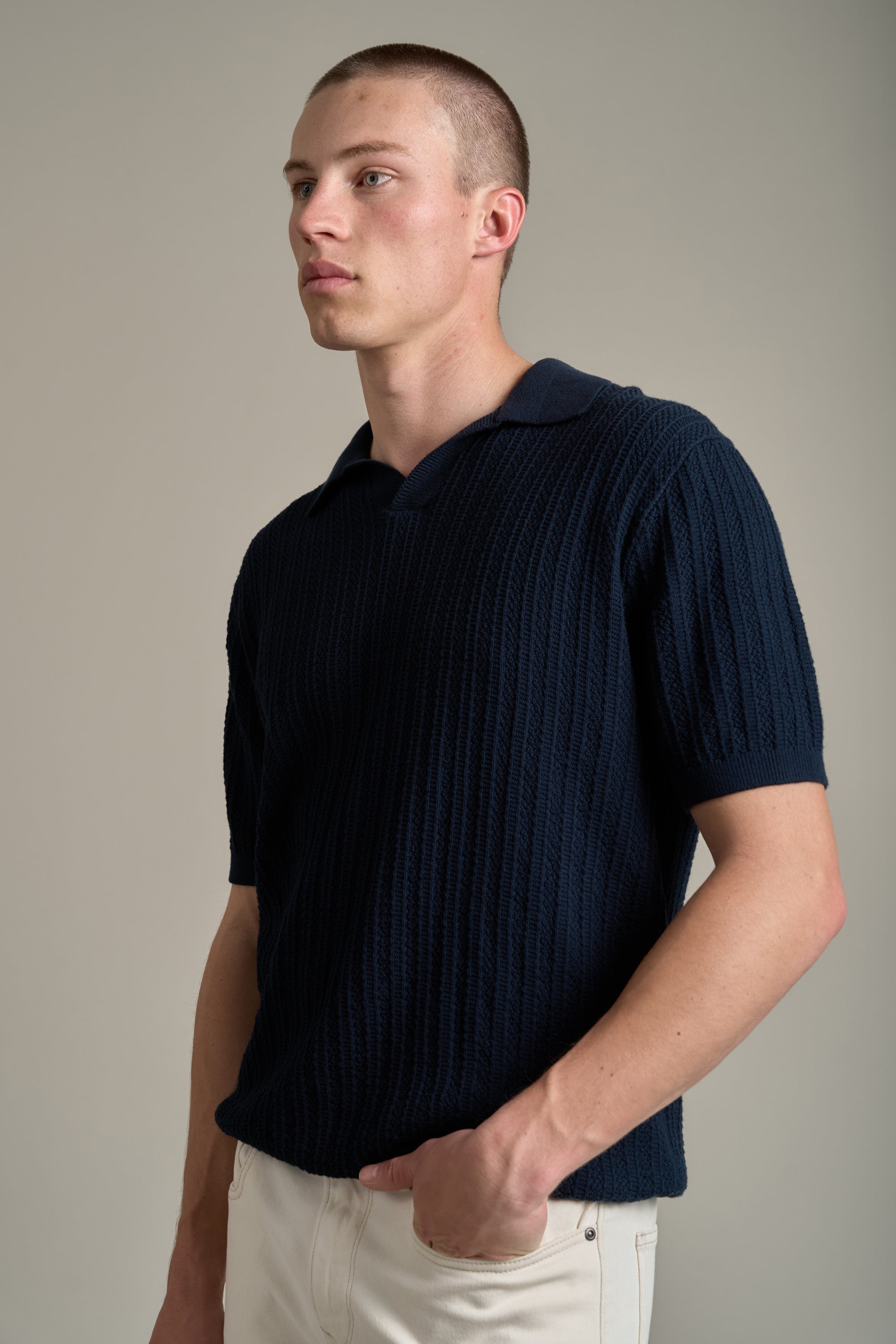 Marlton Knitted Polo