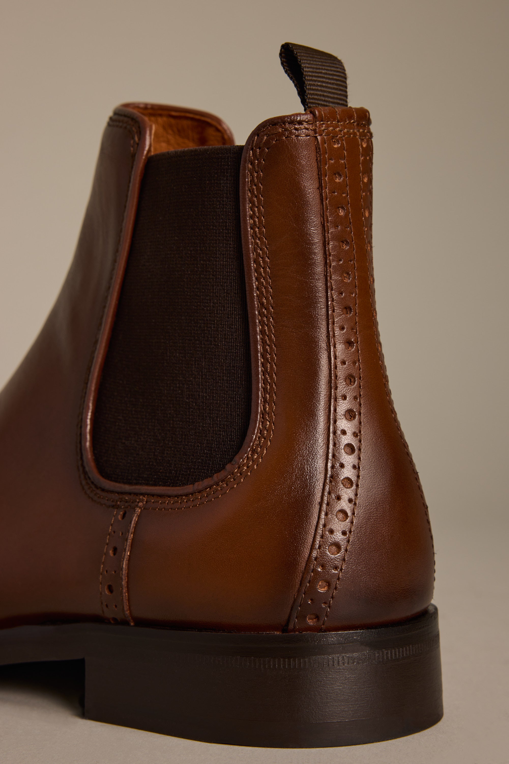 Barkers Peter Chelsea Boot in brown, leather, additional view