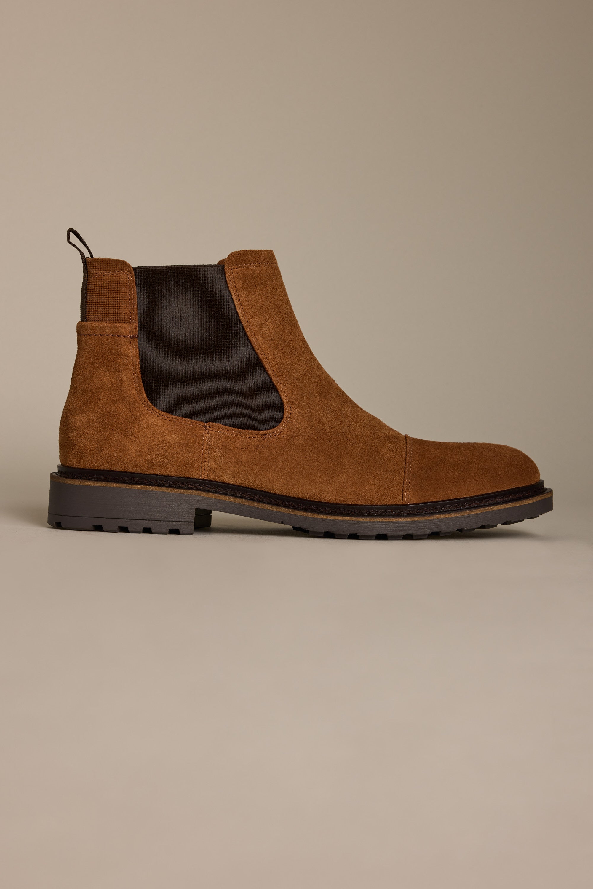 Barkers James Chelsea Boot in camel, alternate view