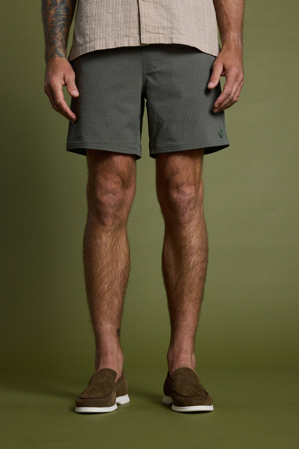 Barkers Dehaven Stripe Volley in green, additional view