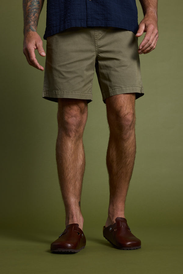 Barkers Kenny GD Volley Short in green, alternate view