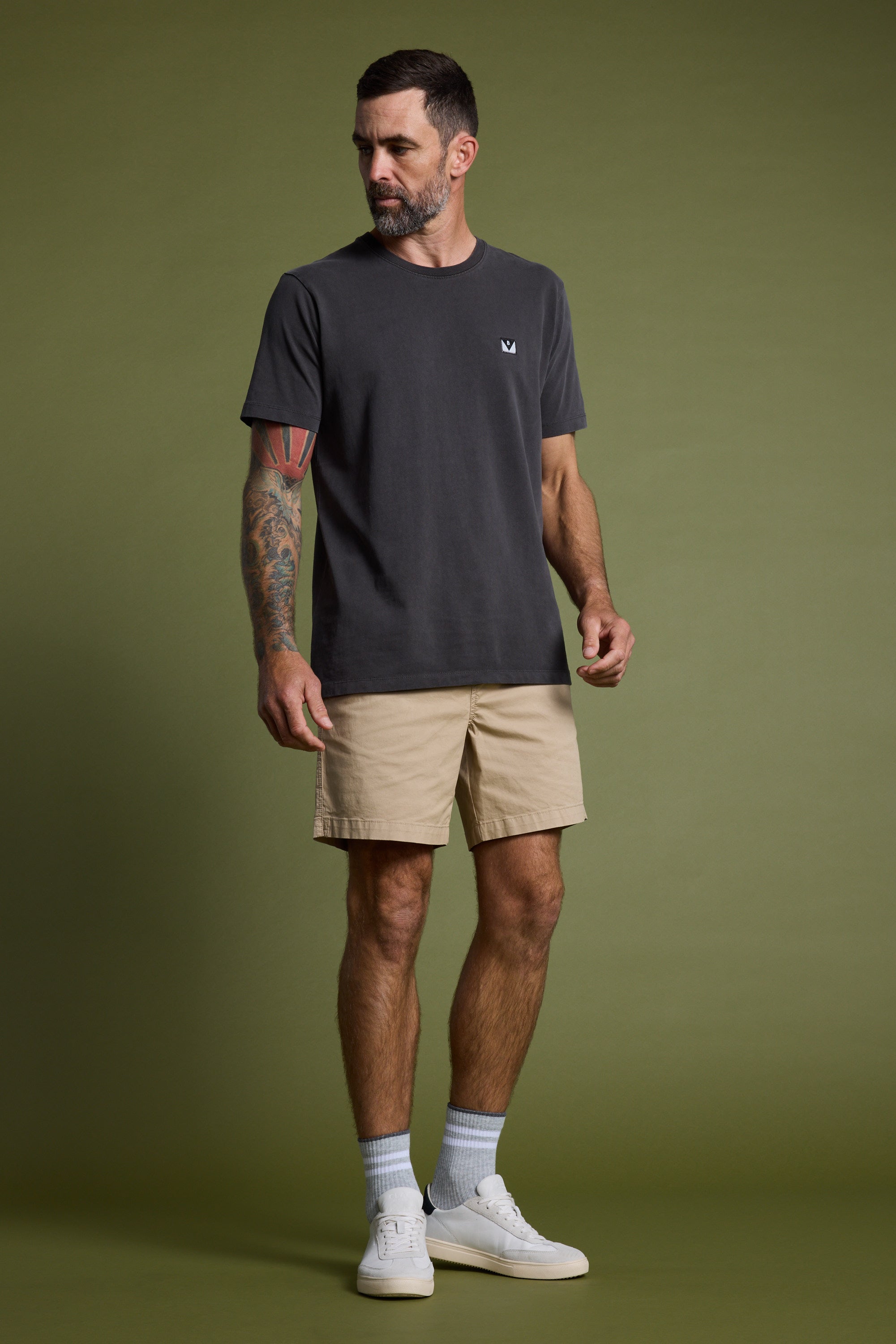 Barkers Kenny GD Volley Short in sand, additional view