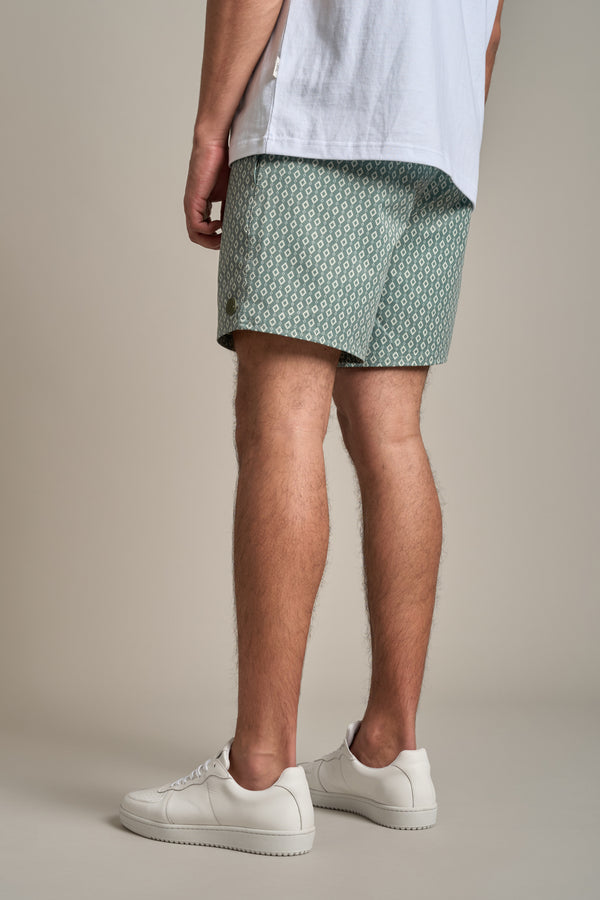 Barkers Triden Print Volley in green, additional view