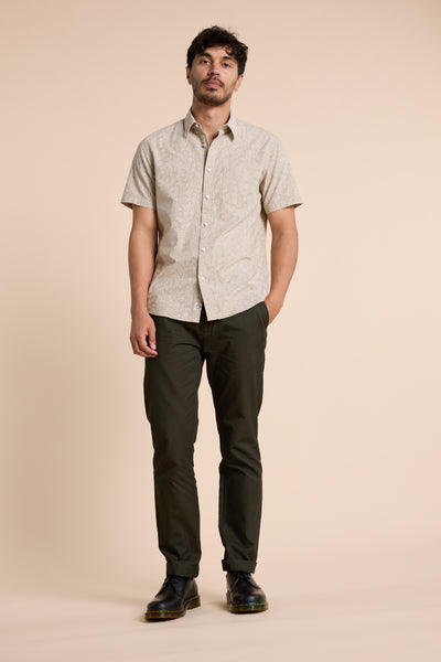 Barkers Ballenton Print Shirt in natural