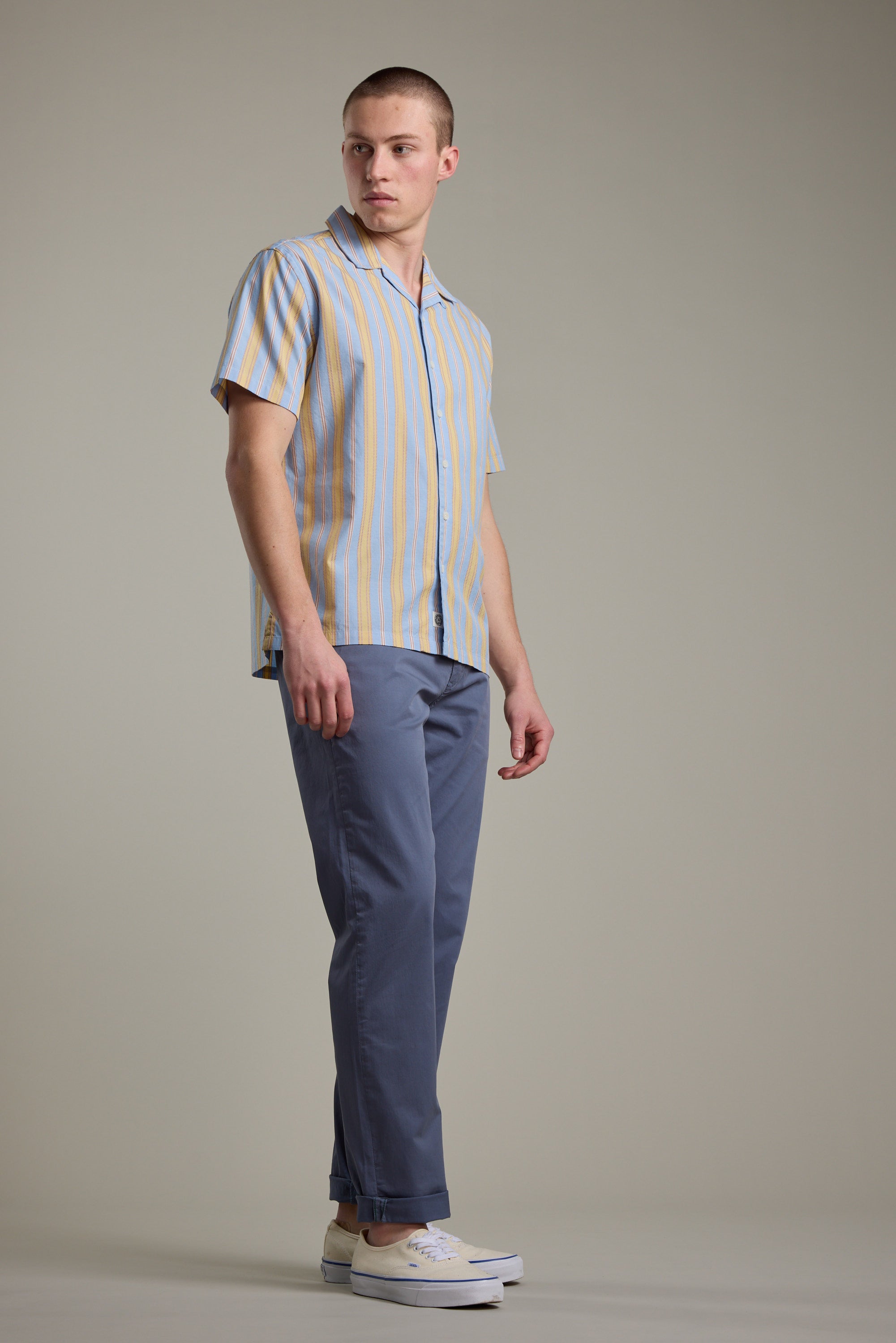 Welby Stripe Cuban Shirt