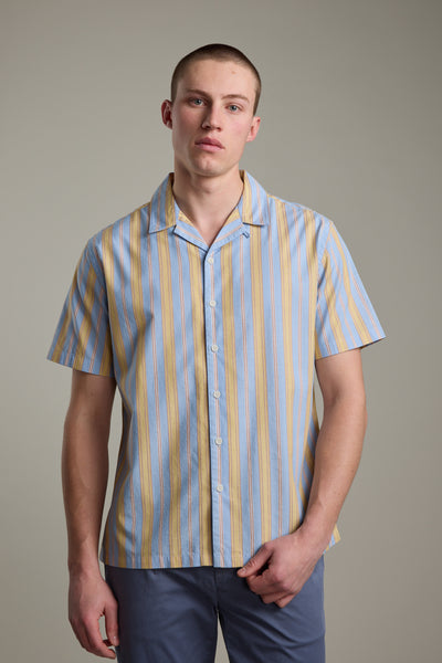 Welby Stripe Cuban Shirt